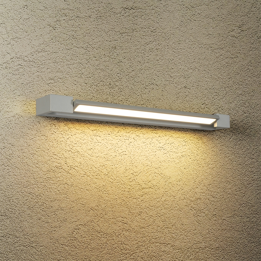 Brilagi - LED-badkamerspiegelverlichting AQUA LINE LED/18W/230V 60 cm IP44 mat chroom CRI 90