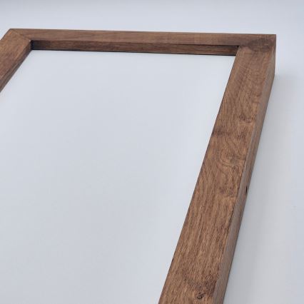 Brilagi - LED Plafondlamp voor de badkamer WOODY FRAME LED/40W/230V 120x30 cm IP44 kers