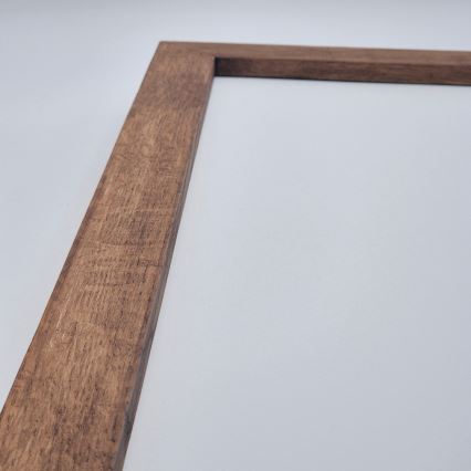 Brilagi - LED Plafondlamp voor de badkamer WOODY FRAME LED/40W/230V 120x30 cm IP44 kers