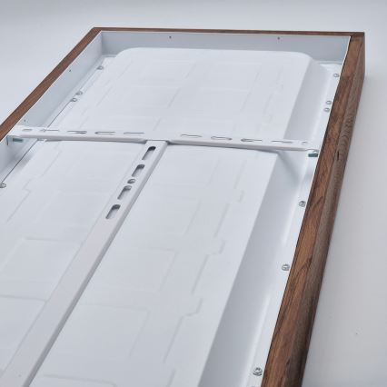 Brilagi - LED Plafondlamp voor de badkamer WOODY FRAME LED/40W/230V 120x30 cm IP44 kers