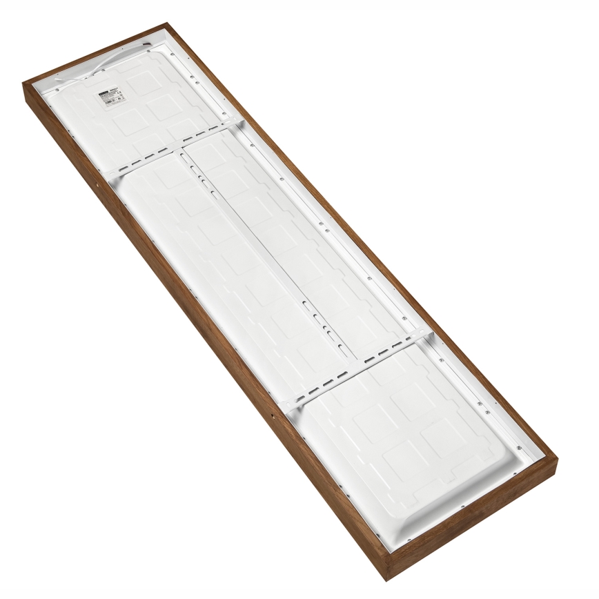 Brilagi - LED Plafondlamp voor de badkamer WOODY FRAME LED/40W/230V 120x30 cm IP44 kers