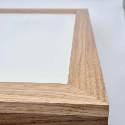 Brilagi - LED Plafondlamp voor de badkamer WOODY FRAME LED/40W/230V 60x60 cm IP44 eiken