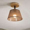 Brilagi - LED  Bevestigde hanglamp ANTHONY 1xE14/60W/230V eiken/bruin