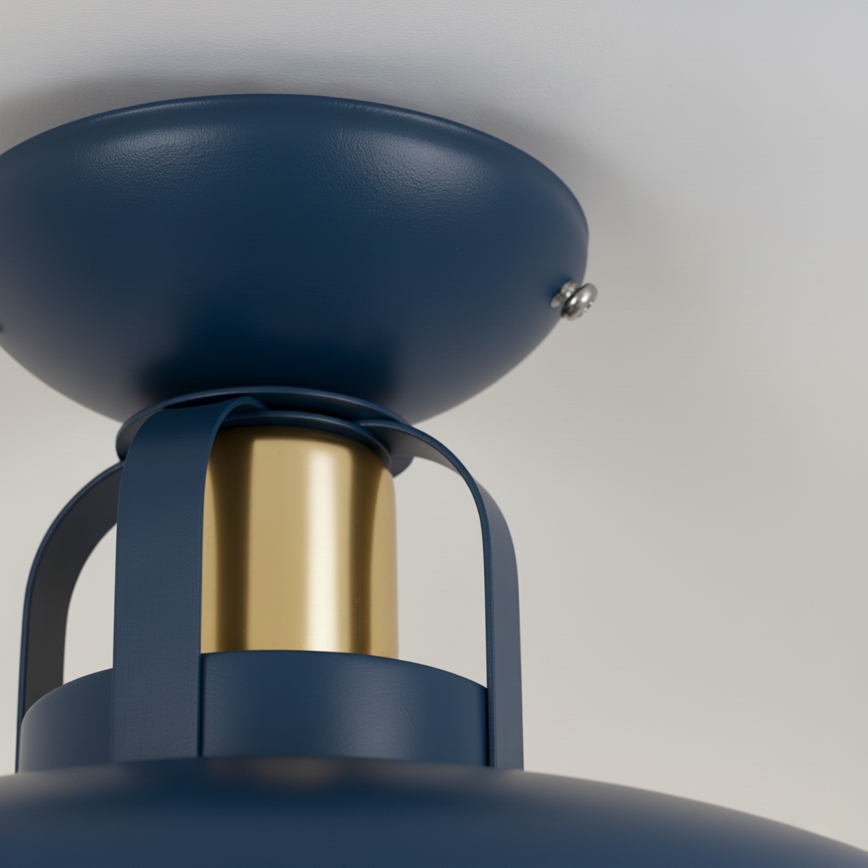 Brilagi - LED Bevestigde hanglamp FLAMENGO 1xE27/60W/230V blauw