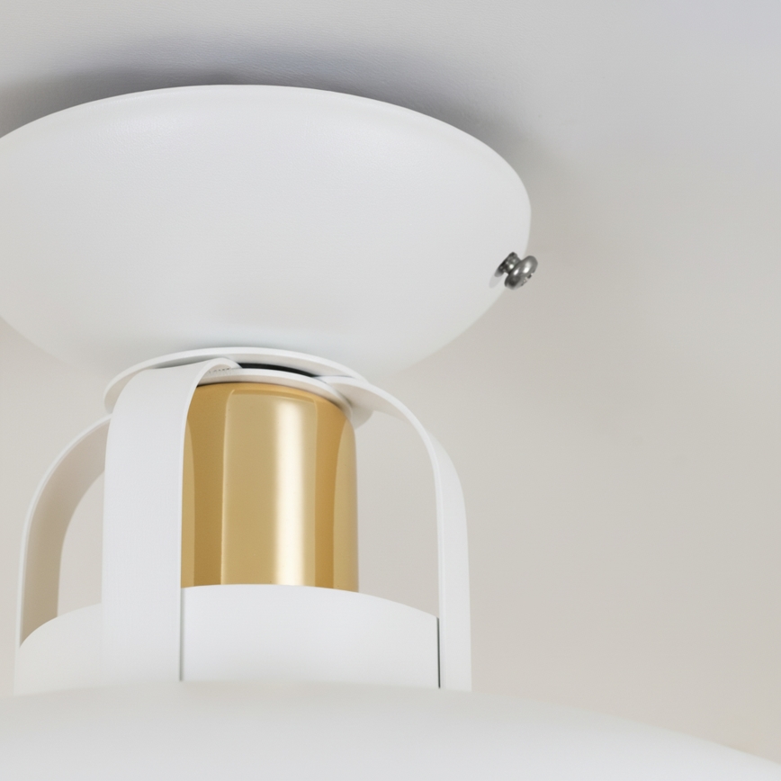 Brilagi - LED Bevestigde hanglamp FLAMENGO 1xE27/60W/230V wit