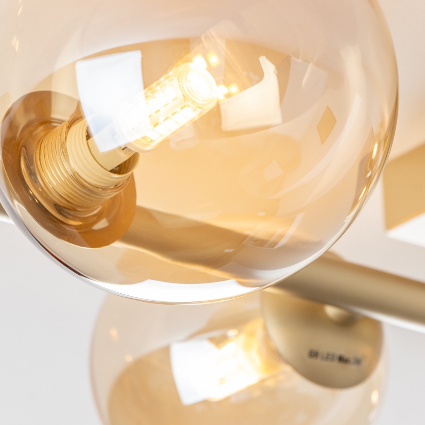 Brilagi - LED Bevestigde Hanglamp MILLA 4xG9/3W/230V goud