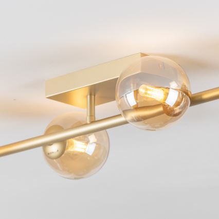 Brilagi - LED Bevestigde Hanglamp MILLA 4xG9/3W/230V goud