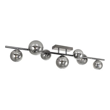 Brilagi - LED Bevestigde Hanglamp MILLA 7xG9/3W/230V glanzend chroom/gerookt
