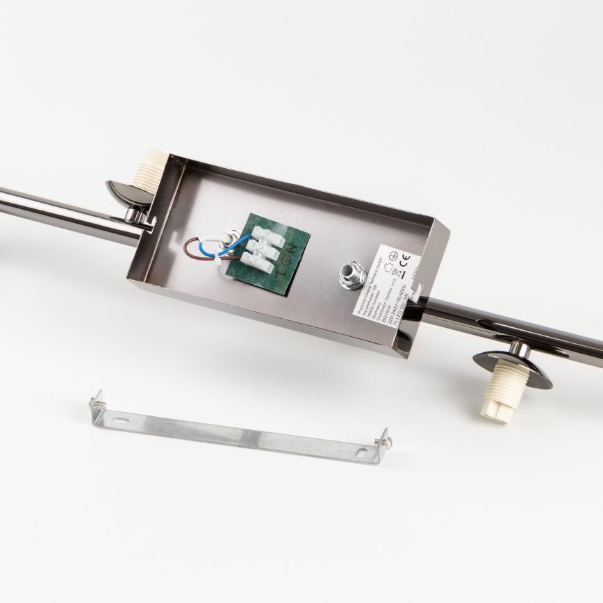 Brilagi - LED Bevestigde Hanglamp MILLA 7xG9/3W/230V glanzend chroom/gerookt