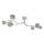 Brilagi - LED Bevestigde Hanglamp MISTEL 6xG9/3W/230V glanzend chroom/gerookt