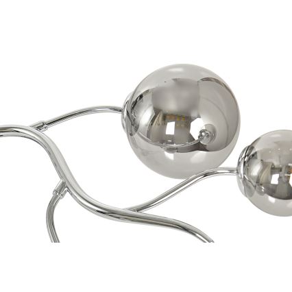 Brilagi - LED Bevestigde Hanglamp MISTEL 6xG9/3W/230V glanzend chroom/gerookt