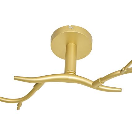Brilagi - LED Bevestigde Hanglamp MISTEL 6xG9/3W/230V goud