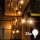 Brilagi - LED buiten decoratieve lichtslinger GIRLANDA 25xE12/0,6W/230V 20m zwart IP44 warm wit + afstandsbediening