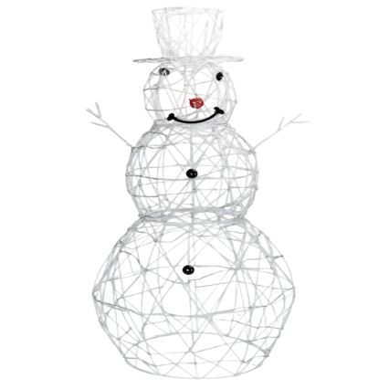 Brilagi - LED buiten kerstdecoratie 3,6W/31/230V 2700K 120 cm IP44 sneeuwman