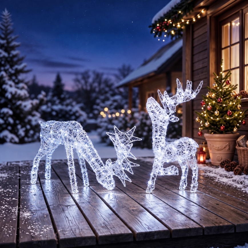 BRILAGI - LED buiten kerstdecoratie LED/1,5W/230V IP44 73x47 cm rendier
