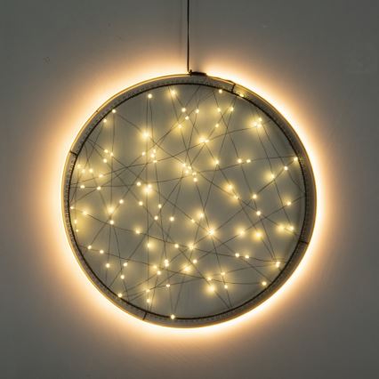 Brilagi - LED buiten kerstdecoratie LED/2,6W/230V IP44 46 cm cirkel