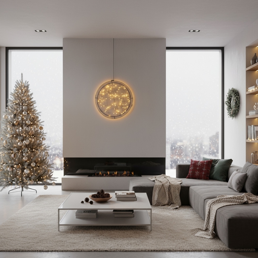 Brilagi - LED buiten kerstdecoratie LED/2,6W/230V IP44 46 cm cirkel