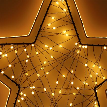 Brilagi - LED buiten kerstdecoratie LED/2,6W/230V IP44 47x45 cm ster