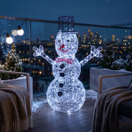 BRILAGI - LED Buiten kerstdecoratie LED/3,2W/230V IP44 91x56 cm sneeuwman