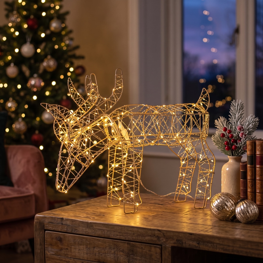 BRILAGI - LED Buiten kerstdecoratie LED/3,3W/230V IP44 56x43 cm rendier