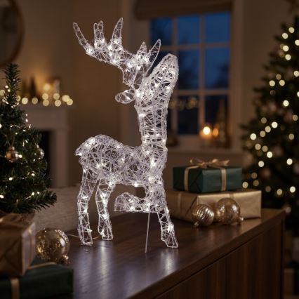 BRILAGI - LED Buiten kerstdecoratie LED/3,3W/230V IP44 60x37 cm rendier