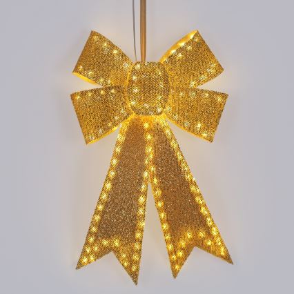 BRILAGI - LED buiten kerstdecoratie LED/3,3W/230V IP44 gouden strik