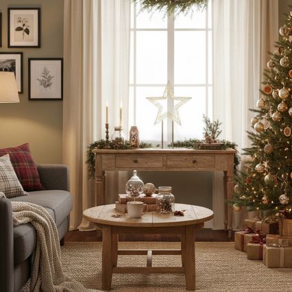 Brilagi - LED Buiten kerstdecoratie LED/3,6W/230V IP44 44x30 cm ster