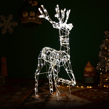 BRILAGI - LED Buiten kerstdecoratie LED/3,6W/31/230V 105 cm IP44 rendier warm wit