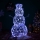 Brilagi - LED buiten kerstdecoratie LED/3,6W/31/230V 6500K 60 cm IP44 sneeuwman