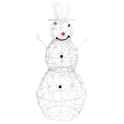 Brilagi - LED buiten kerstdecoratie LED/3,6W/31/230V 6500K 60 cm IP44 sneeuwman