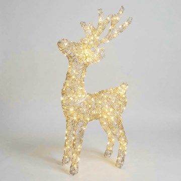 BRILAGI - LED Buiten kerstdecoratie LED/3,6W/8 functies 90 cm IP44 rendier warm wit