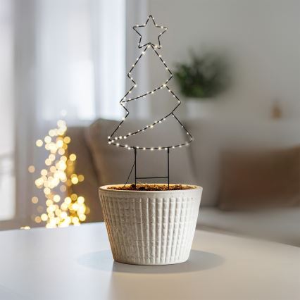 Brilagi - LED buiten kerstdecoratie LED/3xAA IP44 kerstboom
