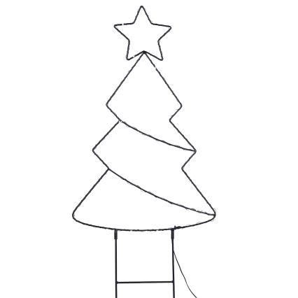 Brilagi - LED buiten kerstdecoratie LED/3xAA IP44 kerstboom