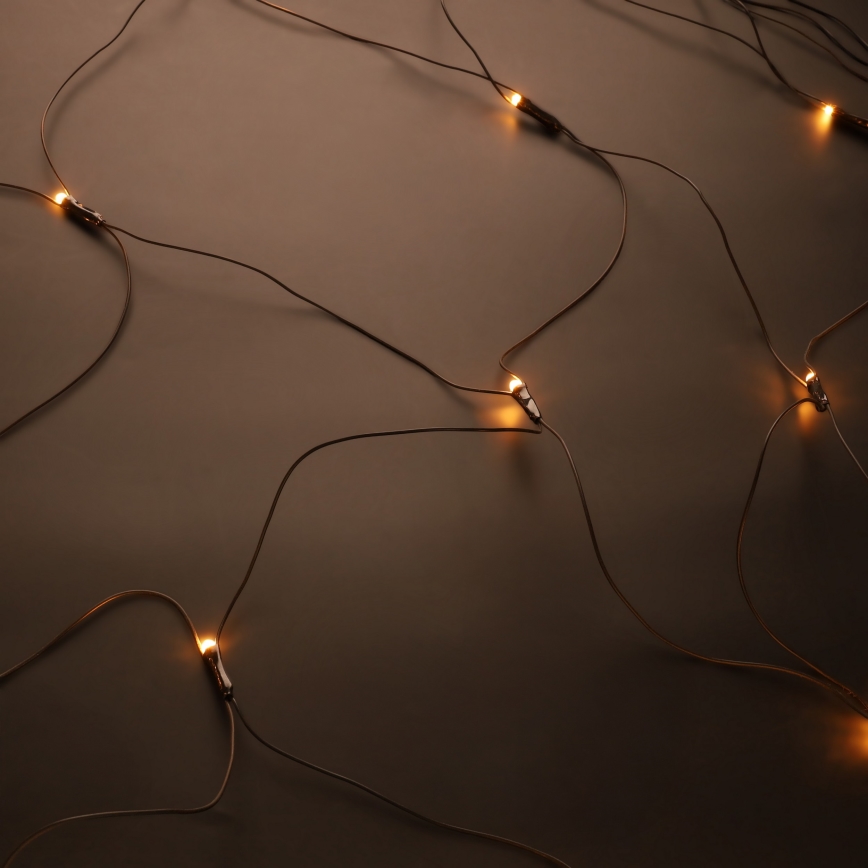 Brilagi - LED buiten kerstgordijn 160xLED 7x2m IP44 warm wit