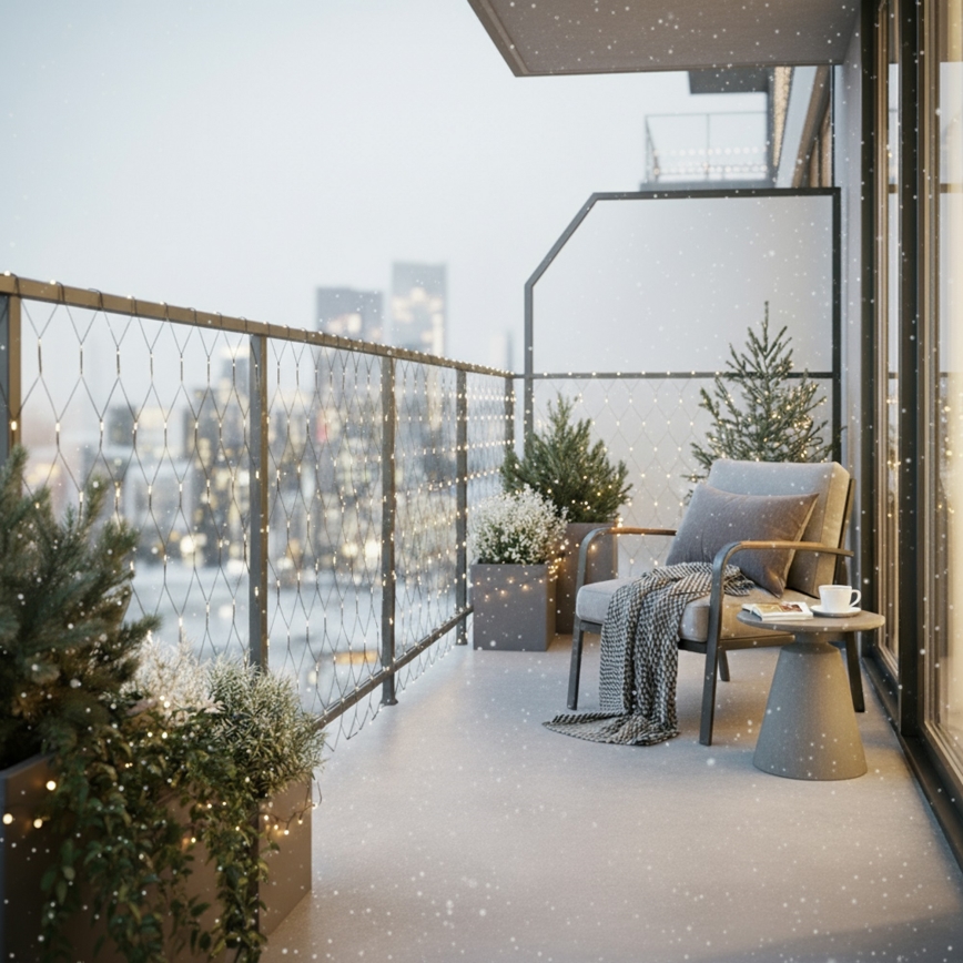 Brilagi - LED buiten kerstgordijn 160xLED 7x2m IP44 warm wit