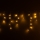 Brilagi - LED buiten kerstgordijn 200xLED/8 functies 13 m IP44 warm wit ijspegels