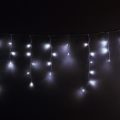Brilagi - LED Buiten kerstgordijn 200xLED/8 functies 13m IP44 koelwit ijspegels