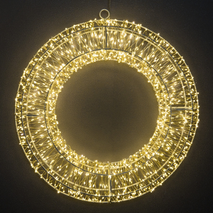 Brilagi - LED buiten kerstkrans LED/6W/230V IP44