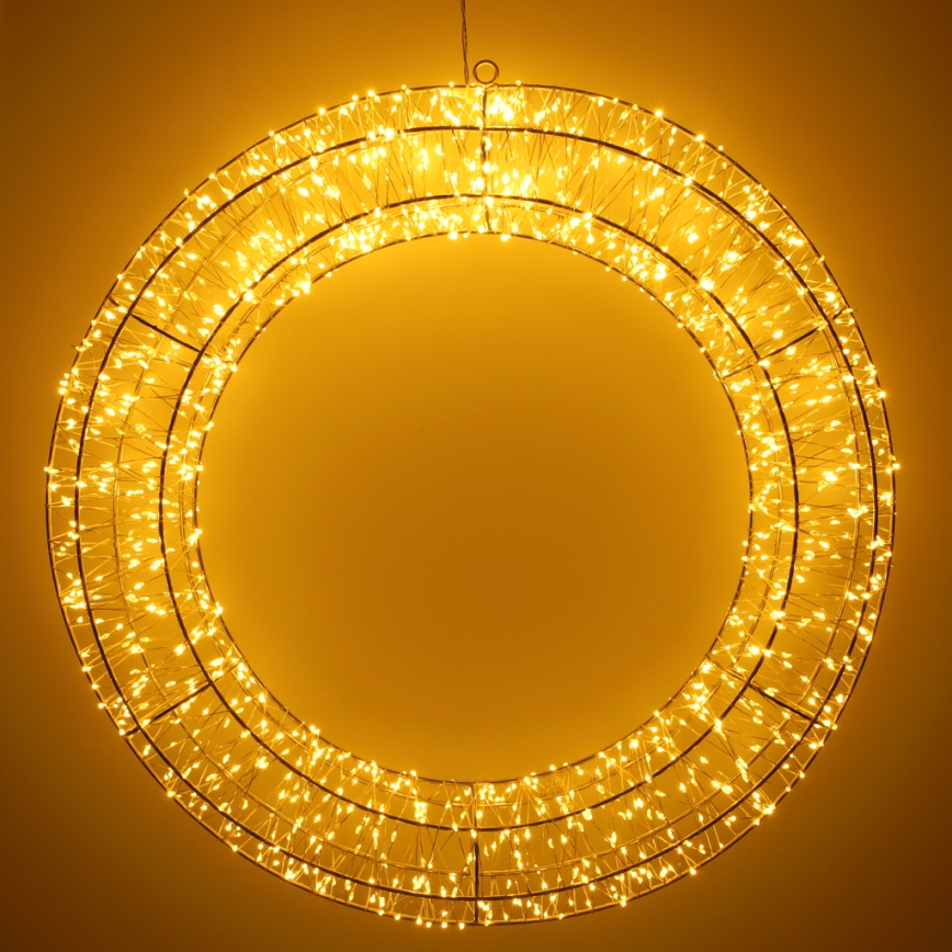 Brilagi - LED buiten kerstkrans LED/6W/230V IP44