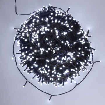 BRILAGI - LED Buiten kerstlichtsnoer 1000xLED/8 functies 105 m IP44 koud wit