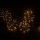 Brilagi - LED buiten-kerstlichtsnoer 150xLED 5m IP44 warm wit vuurwerk-effect