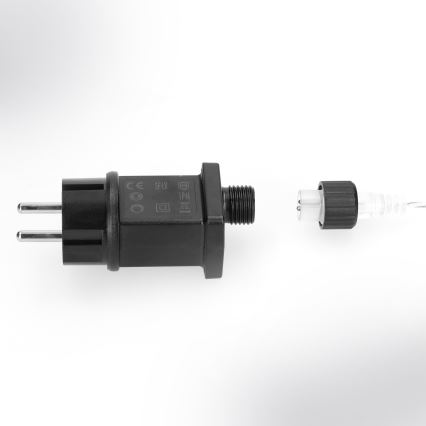 Brilagi - LED buiten-kerstlichtsnoer 150xLED 5m IP44 warm wit vuurwerk-effect