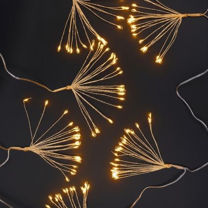 BRILAGI - LED Buiten kerstlichtsnoer 150xLED 5m IP44 warm wit vuurwerk