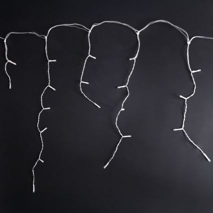 Brilagi - LED buiten kerstlichtsnoer 400xLED/8 functies 23m IP44 koud wit