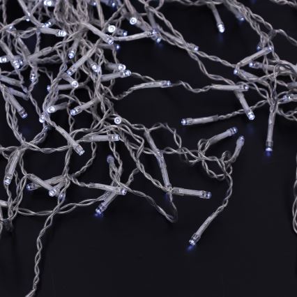 Brilagi - LED buiten kerstlichtsnoer 400xLED/8 functies 23m IP44 koud wit