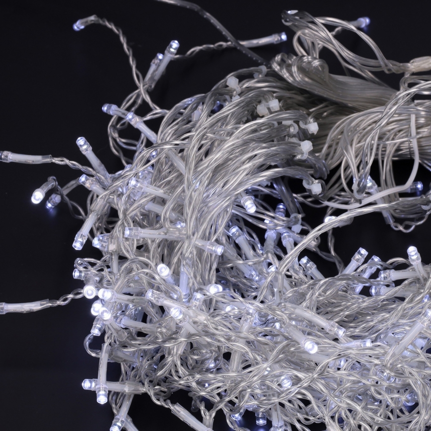 Brilagi - LED buiten kerstlichtsnoer 400xLED/8 functies 23m IP44 koud wit