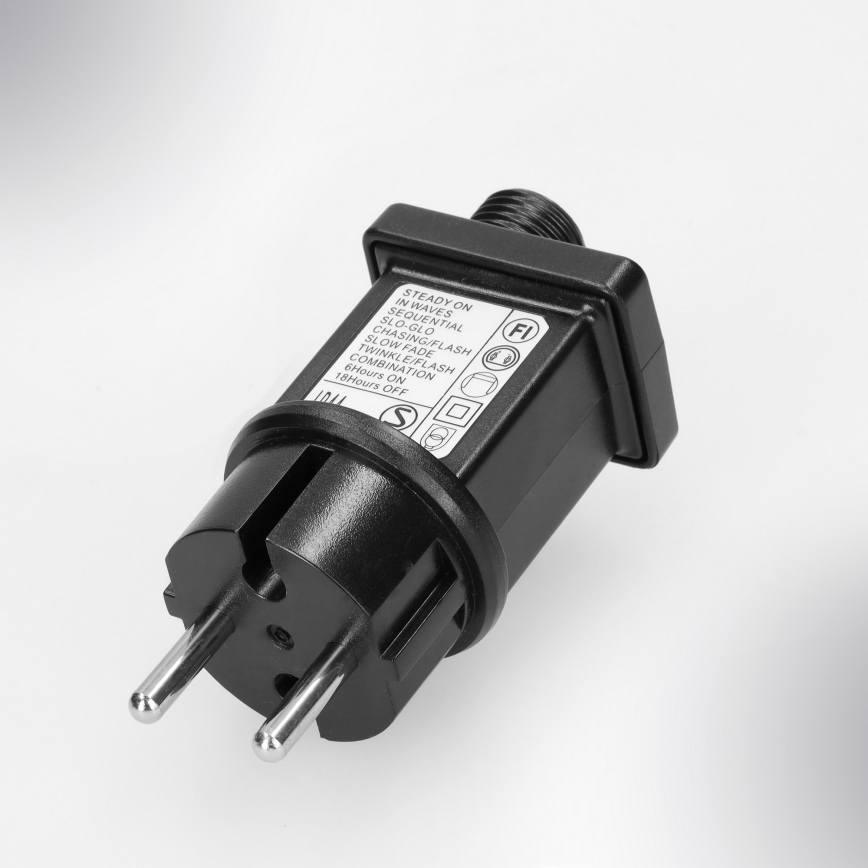 Brilagi - LED buiten kerstlichtsnoer 400xLED/8 functies 23m IP44 koud wit