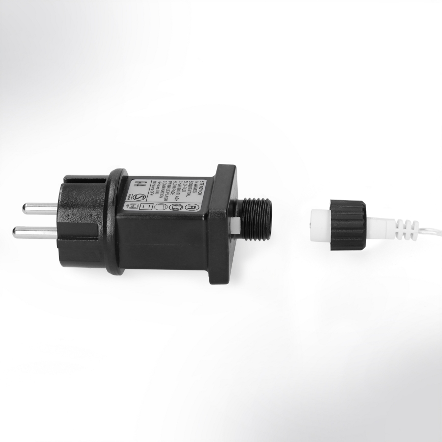 Brilagi - LED buiten kerstlichtsnoer 400xLED/8 functies 23m IP44 koud wit