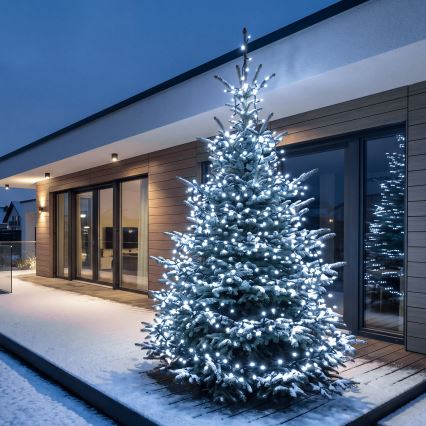 BRILAGI - LED buiten kerstlichtsnoer 800xLED 21m IP44 koud wit