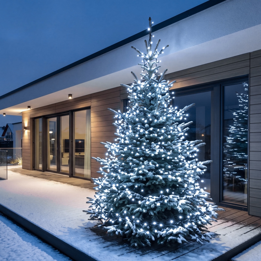 BRILAGI - LED buiten kerstlichtsnoer 800xLED 21m IP44 koud wit